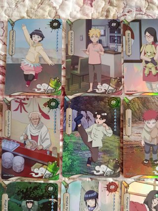 Cartas Naruto Earth Scroll Kayou SR