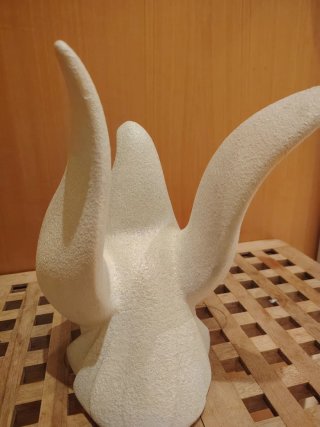 Escultura Paloma Blanca Cerámica