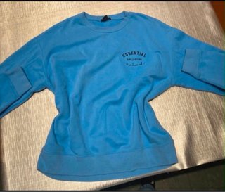 Sudadera azul