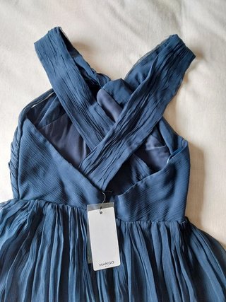 Vestido Seda Mango