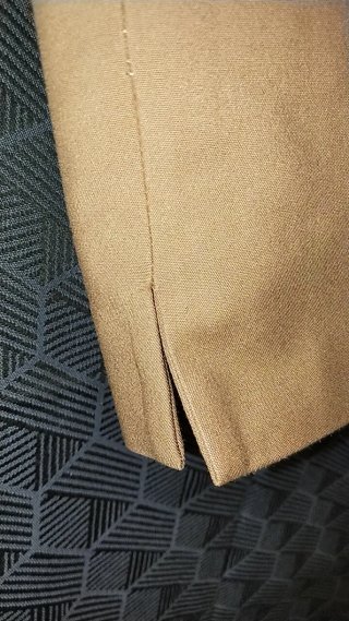 Pantalón Zara tobillero marrón