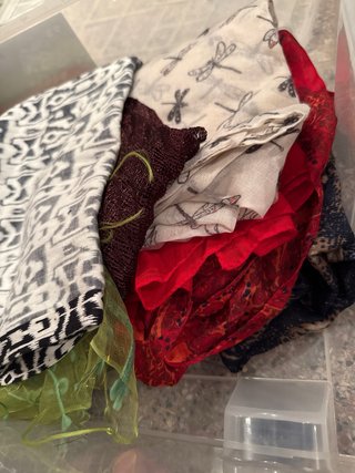 Lote Pañuelos y Bufandas Estampados
