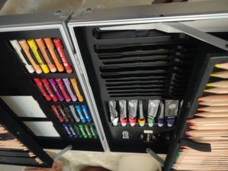 Maletín de artista Daler Rowney 122 piezas