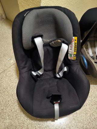 Base Isofix con huevito e seggiolino