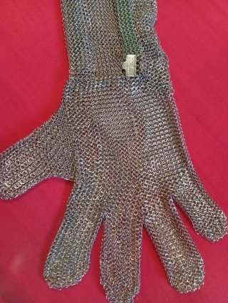 Guantes de Malla Nitroflex Plata