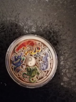 Moneda Reliquias Miticas Chinas