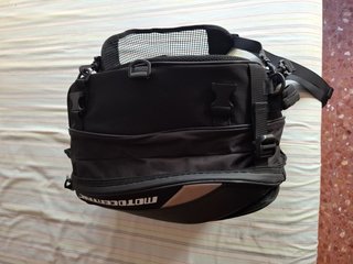 Bolsa depósito moto negra