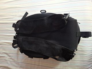 Bolsa depósito moto negra