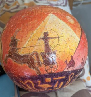 Puzzle 3D bola Egipcia