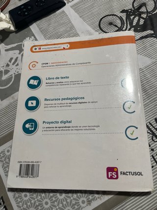 Libro Operaciones Administrativas de Compra Venta