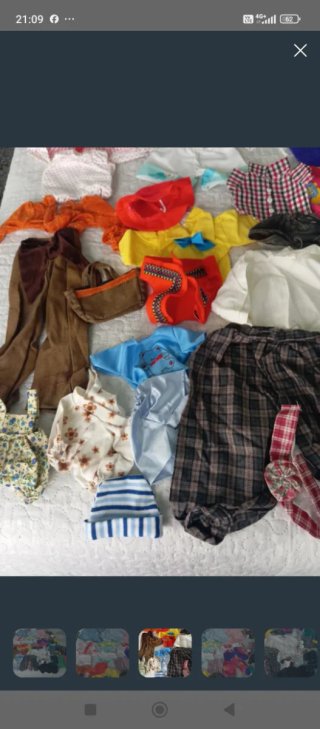 Ropa para muñecos