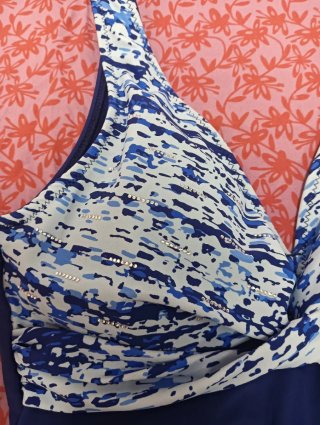 Bañador Nuance Mujer Azul Multicolor