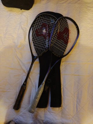 Raquetas de Squash y funda