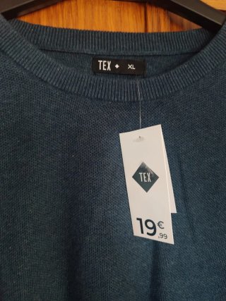 Sudadera TEX Hombre Talla XL