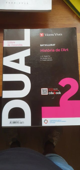 Història de l'Art, Batxillerat 2, Dual Llibre d...