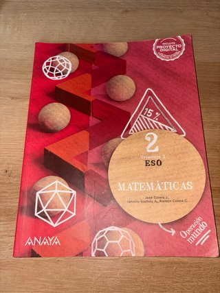Matemáticas 2o de ESO