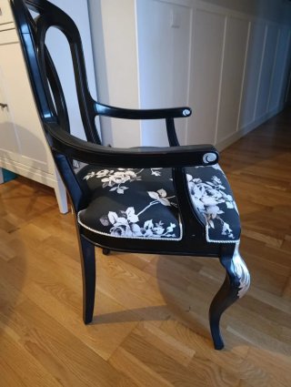 Sillón Lujo Odeón Época Internacional Negro