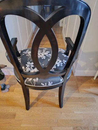 Sillón Lujo Odeón Época Internacional Negro