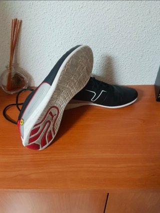 Deportivas Puma Drift Cat Negras y Rojas