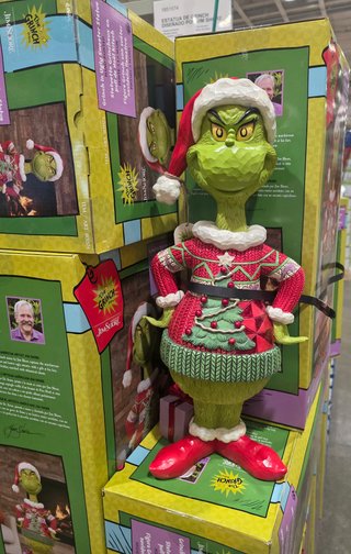 Figura El Grinch Navideño Grande
