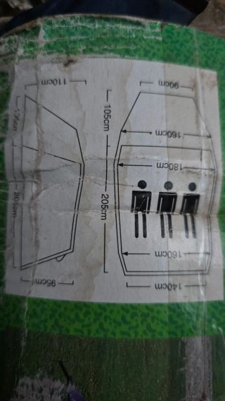 Tienda túnel 3 personas