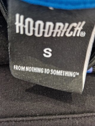 Sudadera Hoodrich Negra y Azul