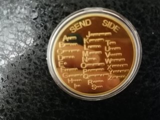 Moneda de Alfabeto Receive Side