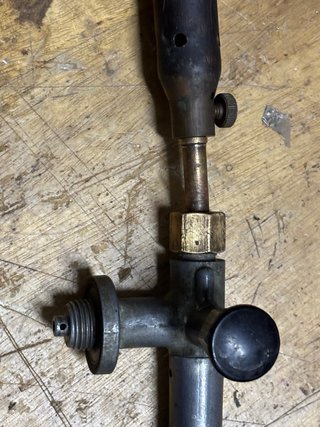 Pistola de soldar antigua