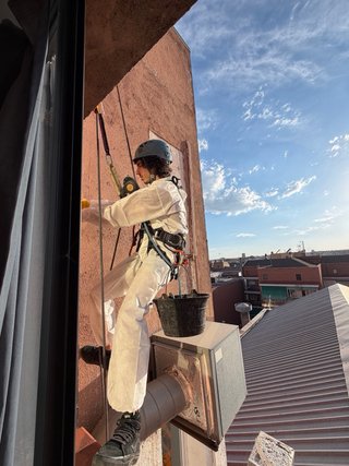 Trabajos verticales bajo estandar Irata