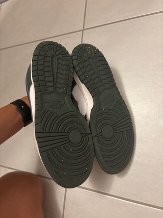Nike Dunk Verdi Bianche Taglia 42