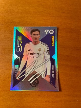 Cromo Mastantuono Draft 23 EA Sports Panini