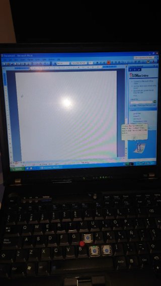 Portátil IBM ThinkPad T60