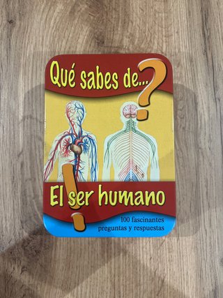 Que sabes de...? El ser humano !Juego de mesa