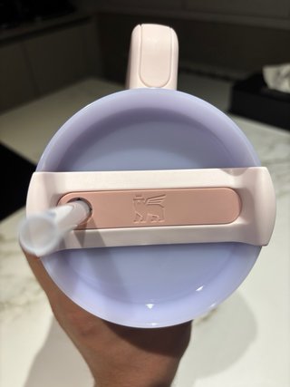 Taza Stanley Grande Rosa con Tapa y Pajita 1,2L