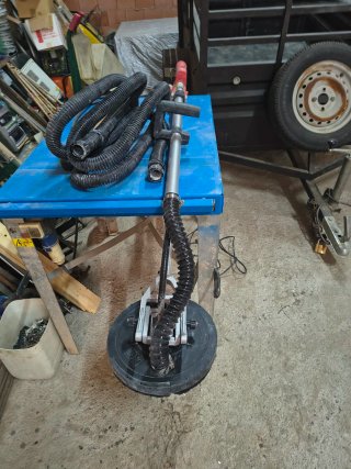 Lijadora de pared y techo con bolsa