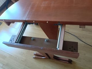 Mesa de madera extensible y plegable (50/100/150/2