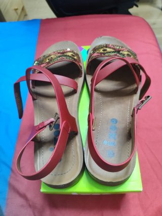 Sandalias Ixoo Mujer Rojas Talla 38