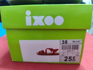 Sandalias Ixoo Mujer Rojas Talla 38