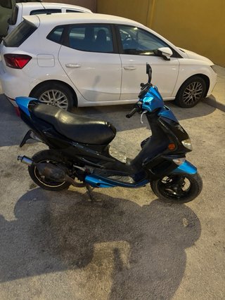 Peugeot Speedfight 2 Scooter Azul/Negro