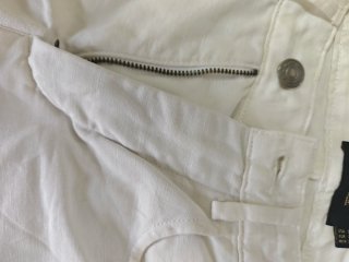 Pantalón Massimo Dutti Blanco Talla 36