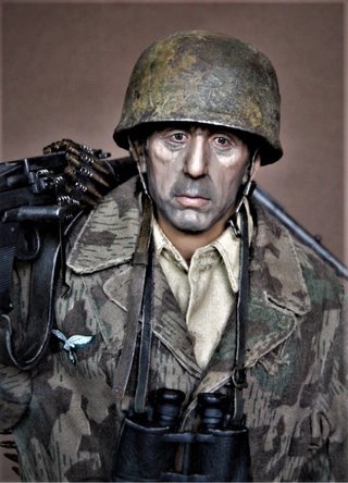 Figura custom escala 1/6 Paracaidista Alemán WWII