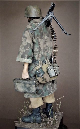 Figura custom escala 1/6 Paracaidista Alemán WWII