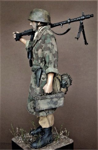 Figura custom escala 1/6 Paracaidista Alemán WWII