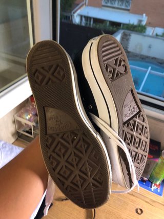 Converse Botas Negras y Blancas
