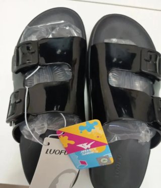 Sandalias LUOFU Negras Talla 37