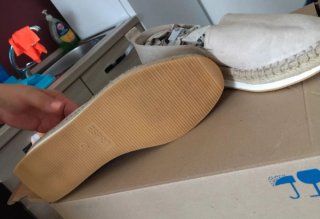 Espadrillas beige donna n.41