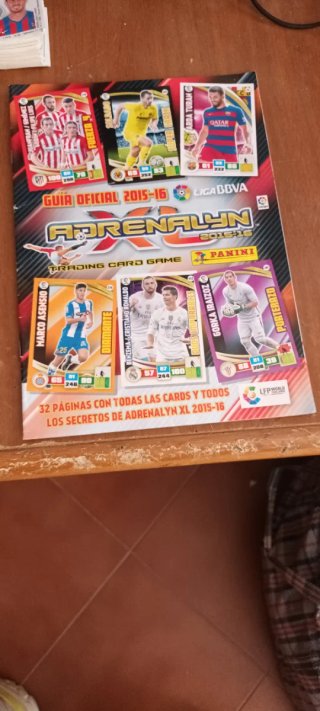 Lote Álbumes Adrenalyn Liga Fútbol