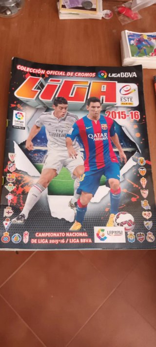 Lote Álbumes Adrenalyn Liga Fútbol