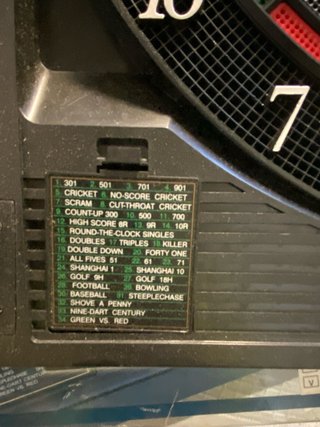 Diana Electrónica LB-82C para 8 Jugadores