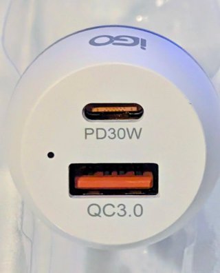 Cargador iGO 48W USB-C+A y Receptor Bluetooth